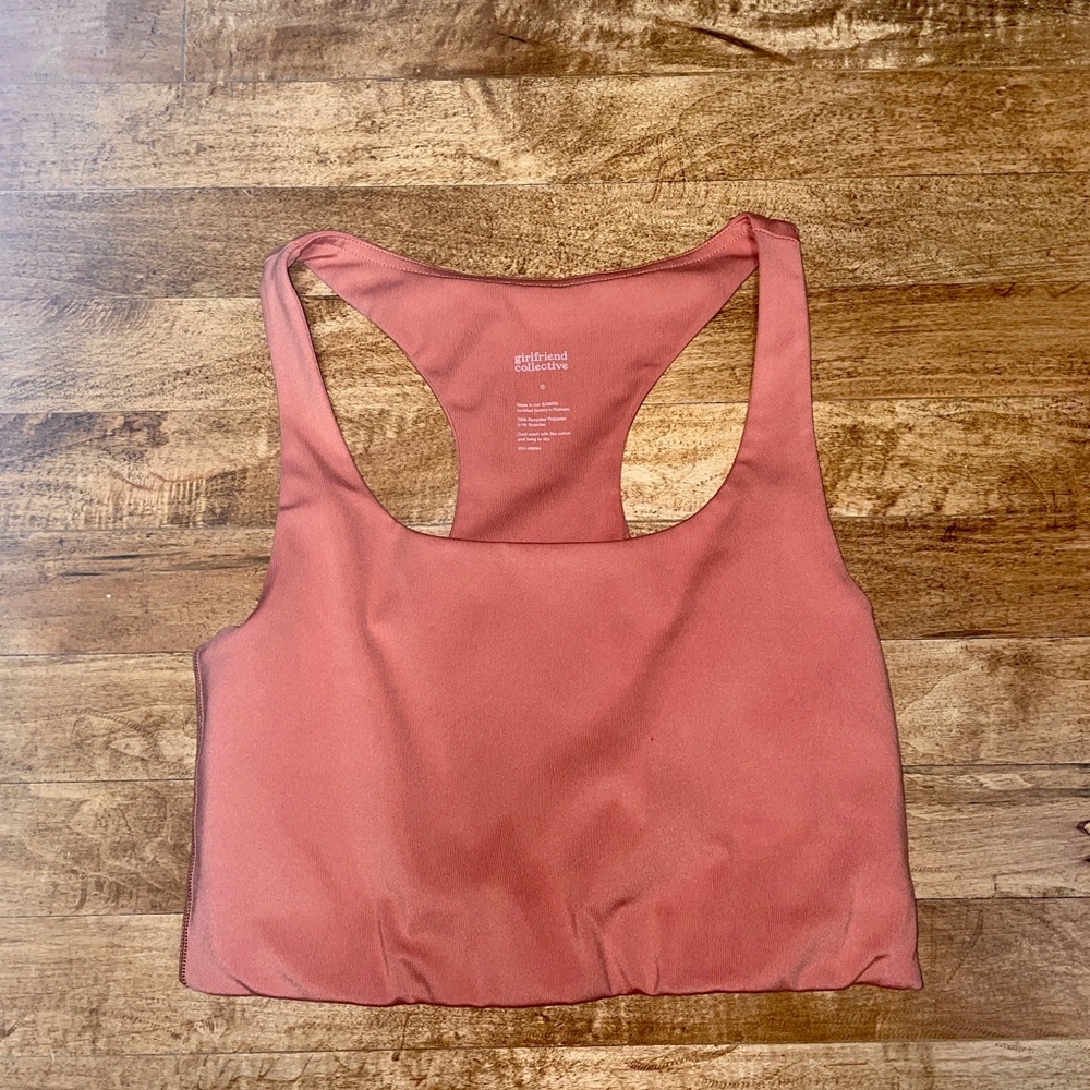Girlfriend collective paloma sports bra in small